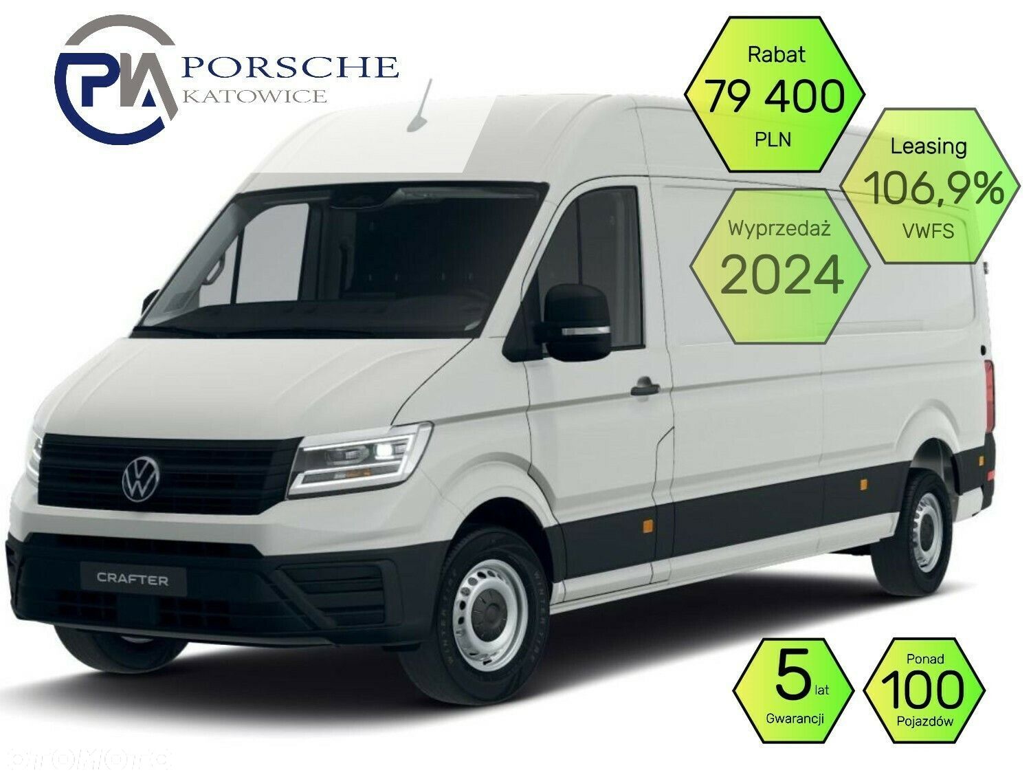 Volkswagen Crafter 35 2.0 TDI 177 KM L4H3 - 1