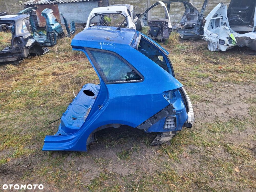 IBIZA 6J IV KOMBI ĆWIARTKA LEWA TYŁ TYLNA BŁOTNIK POSZYCIE - 1