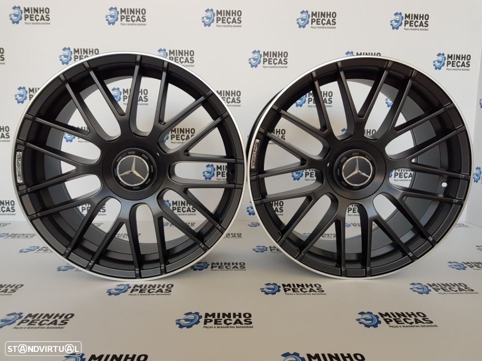 Jantes Mercedes Novo (C63S) AMG em 19 Satin Black - 1
