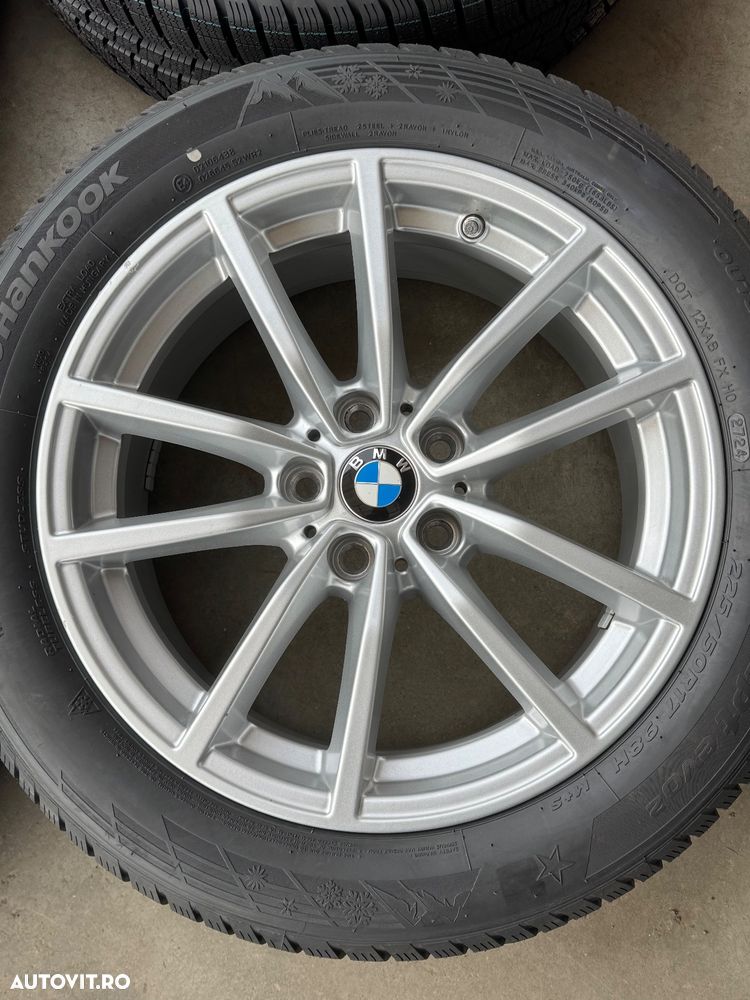 Vând jante originale BMW G21 pe 17” cu anvelope noi de iarnă - 4