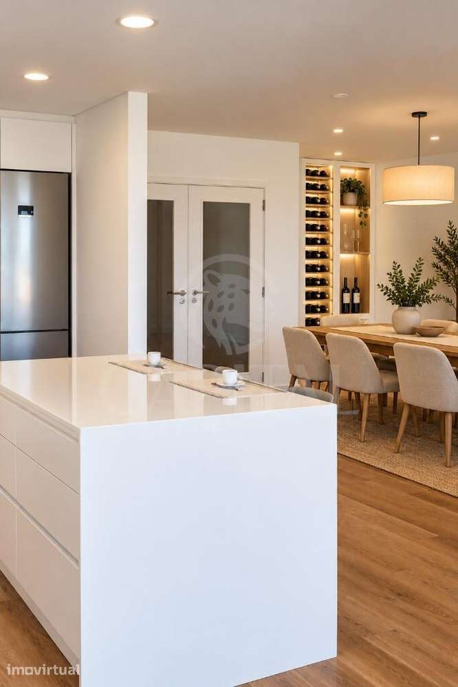 T3 Totalmente Remodelado com Vista Mar e Garagem Box | Jardins do Buza - Grande imagem: 4/37
