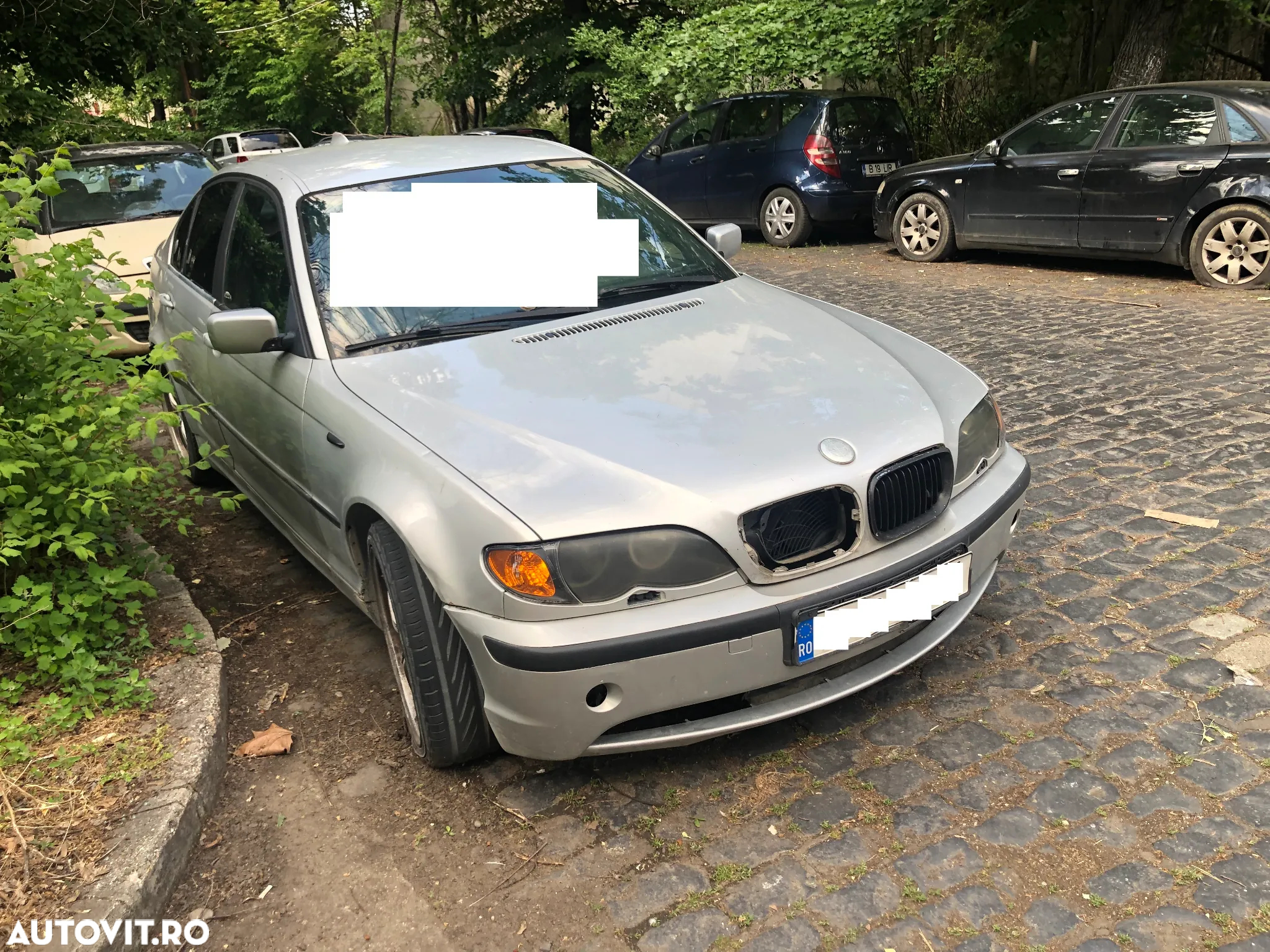 Dezmembrez Bmw Seria 3 E46 320D 150CP facelift gri argintiu 2002 navigatie color - 6