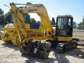 Dezmembrare utilaj de constructii KOMATSU PC80MR-3 - 1