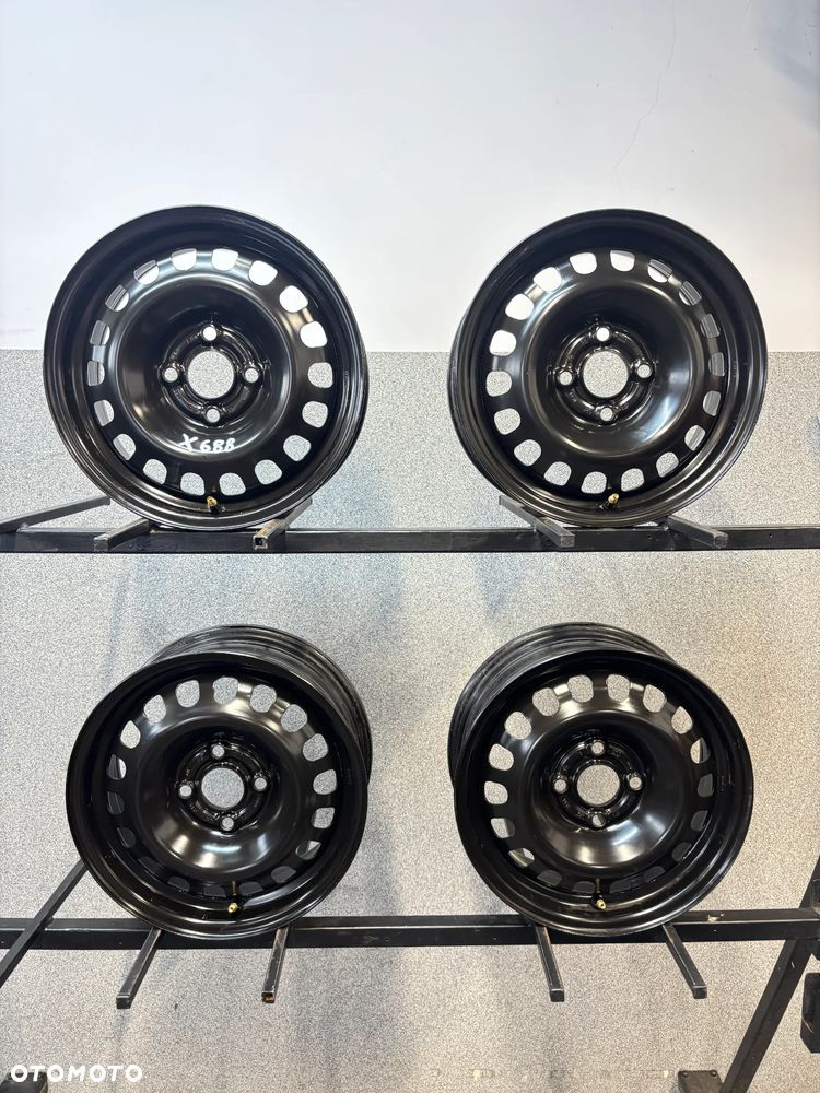 4 Felgi Stal. Opel Corsa D, E, Adam 14" +TPMS - 1