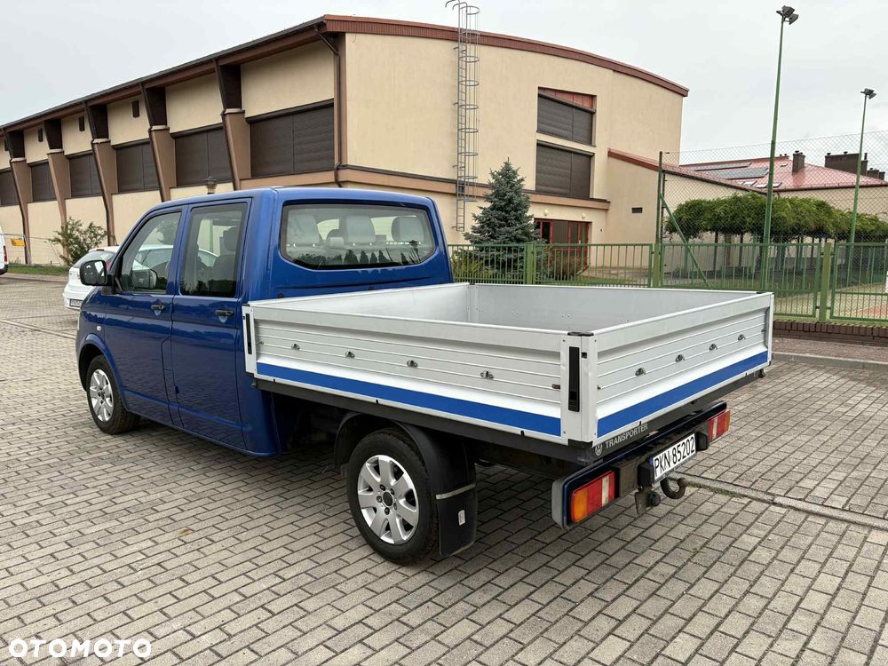 Volkswagen TRANSPORTER T5 DOKA BRYGADÓWKA KLIMA 6 MIEJSC - 2