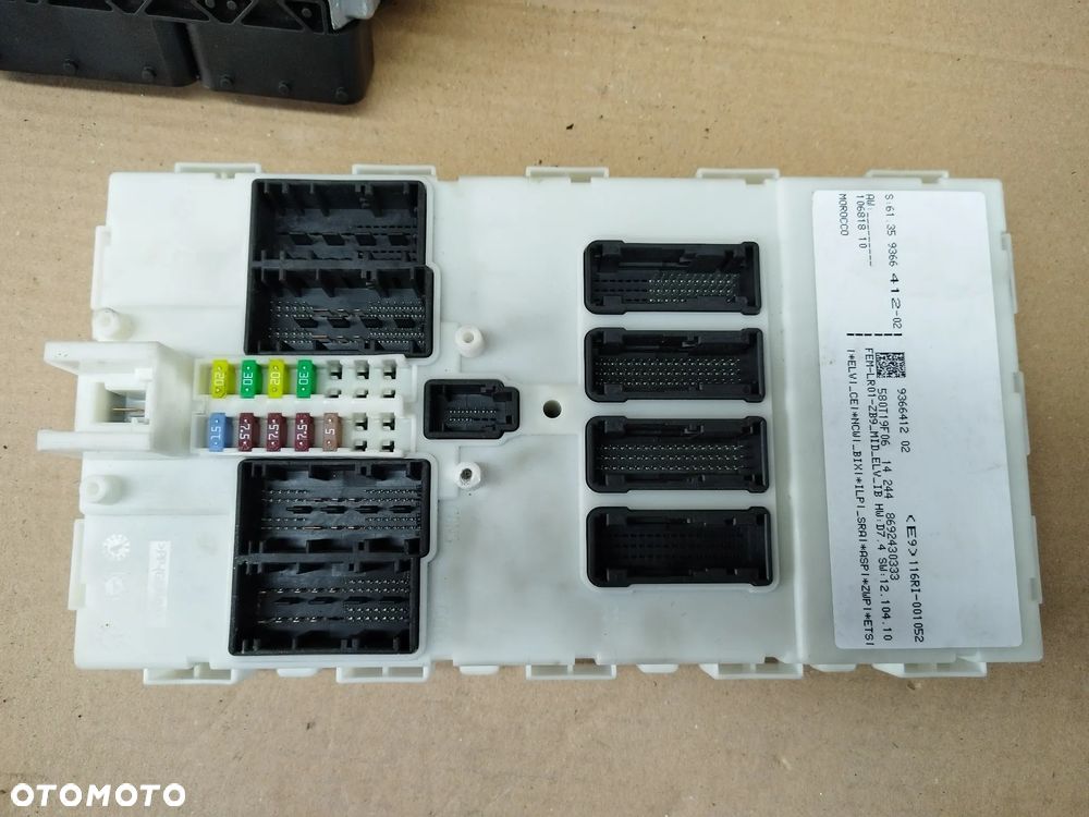 BMW F20 ZESTAW STARTOWY KOMPUTER KLUCZYK STEROWNIK FEM 116d N47N - 4