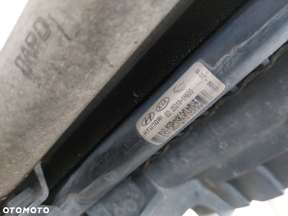 CHŁODNICE KOMPLET + WENTYLATOR KIA CEED I 97606-1H600 28270-2A610 - 5