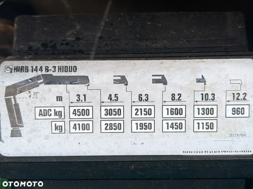 Mercedes-Benz Arocs 2640 Wywrotka 4,80 m + HIAB 144 B-3 + Pilot * Bordmatic * 6x4 - 10