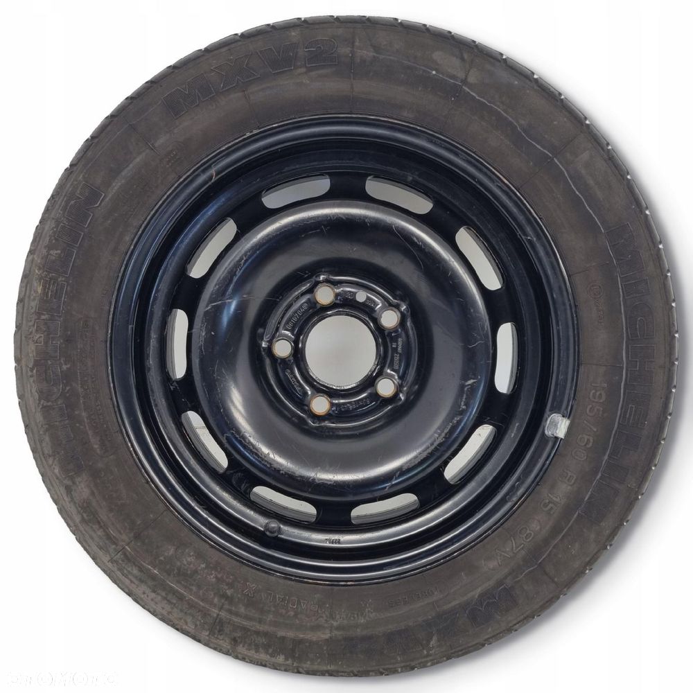 KOŁO ZAPASOWE Volvo S60 I V70 II, S80 I felga 195/60 R15 5x108 2150509 - 12