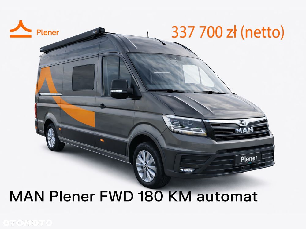 MAN TGE FWD 180 KM automat, KAMPERVAN PLENER - 2