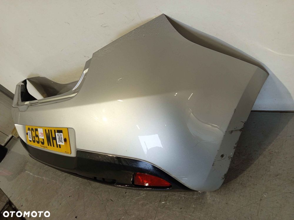 ^ ZDERZAK TYŁ TYLNY MAZDA 2 II DE 22V SREBRNY - 2