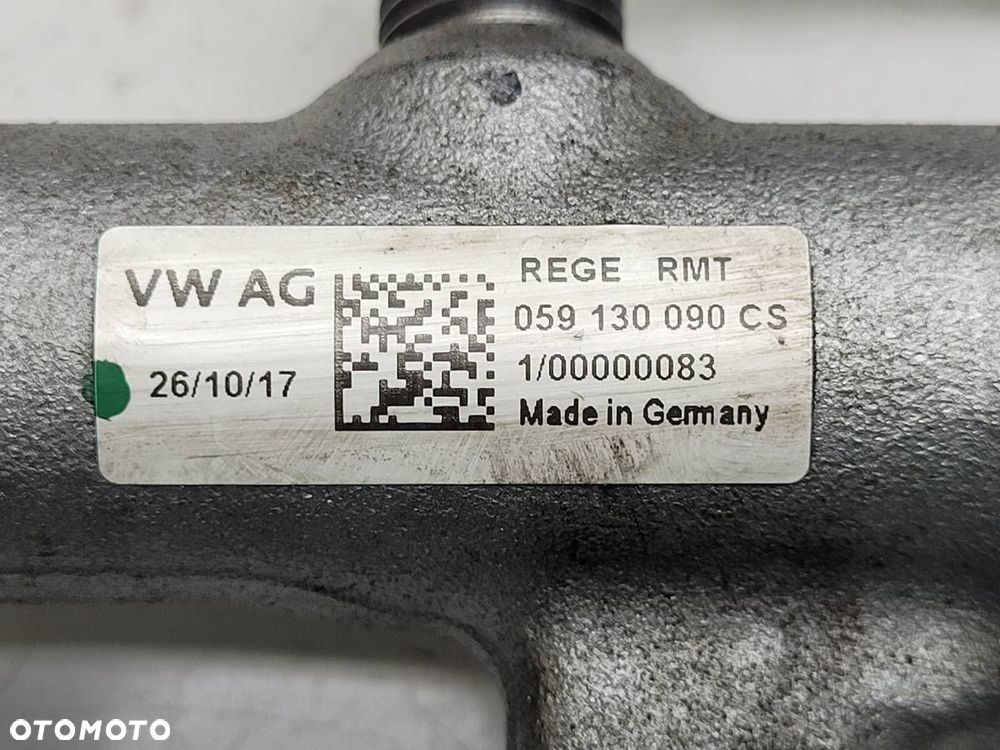 LISTWA WTRYSKOWA 3.0 TDI AUDI A6 C7 ALLROAD 059130090CS 059130089CS - 6