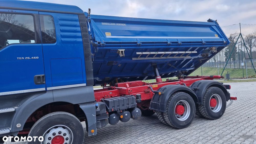 MAN TGS 26.460 Meiller kipper z Niemiec - 10
