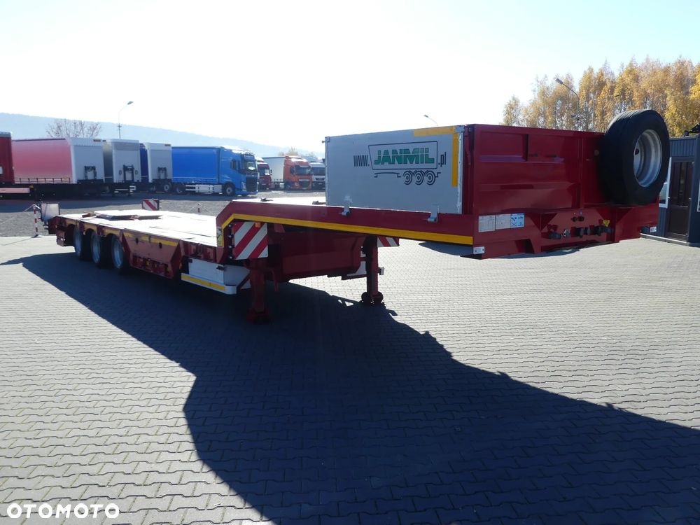 Janmil NISKOPODWOZIOWA / LAWETA / OŚ SKRĘTNA I PODNOSZONA / WCIĄGARKA / - 10