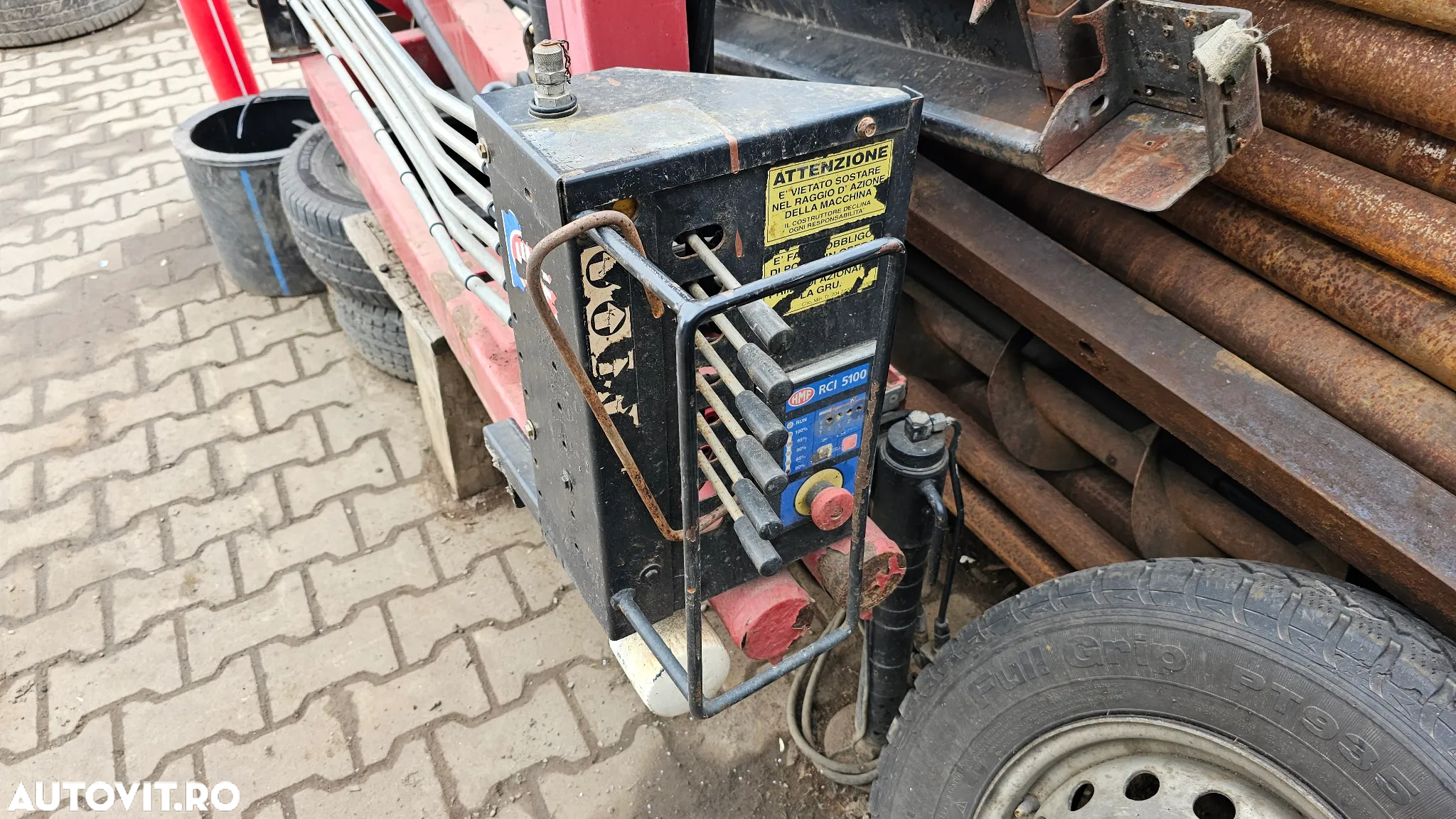 Alta Macara HMF RCI 5.100 ridica 830 kg - 2