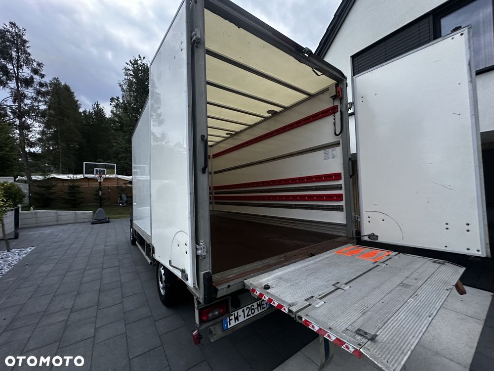 Fiat DUCATO 2.3 MAXI 130KM  KONTENER lekki + WINDA DHOLLAND 350kg silnik 2.3 130KM 2021 EURO 6 - 21