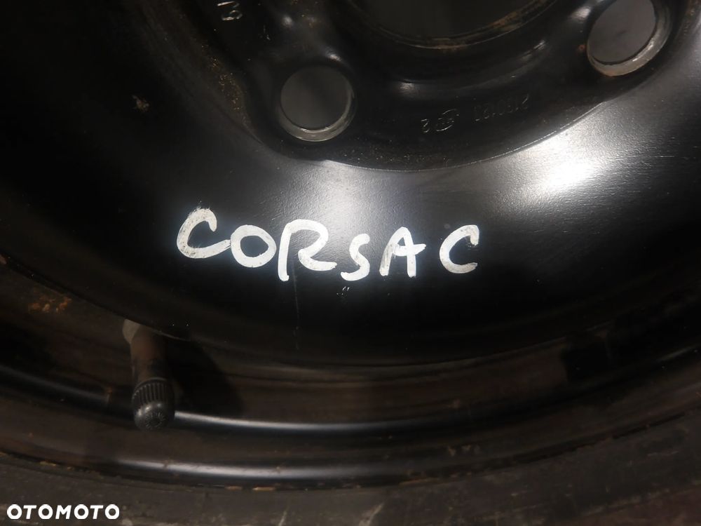 OPEL CORSA C LIFT 03-06 1.0B KOŁO ZAPASOWE DOJAZDÓWKA 2130123 ET43 5J R13 4X100 155/80 - 2