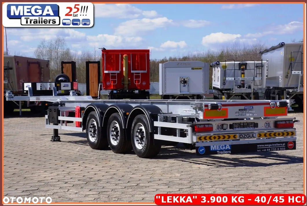 Inny Podwozie LIGHT 3.900 kg - kontenery 40/45 Ft (HC) z ADR EX3 !!! - 11