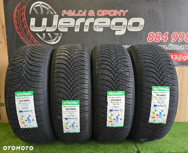 Nowe opony CAŁOROCZNE Goodride All-Season Elite Z-401 235/50/R19