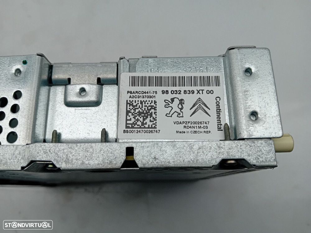 Rádio / auto-rádio CITROËN DS3 - 4