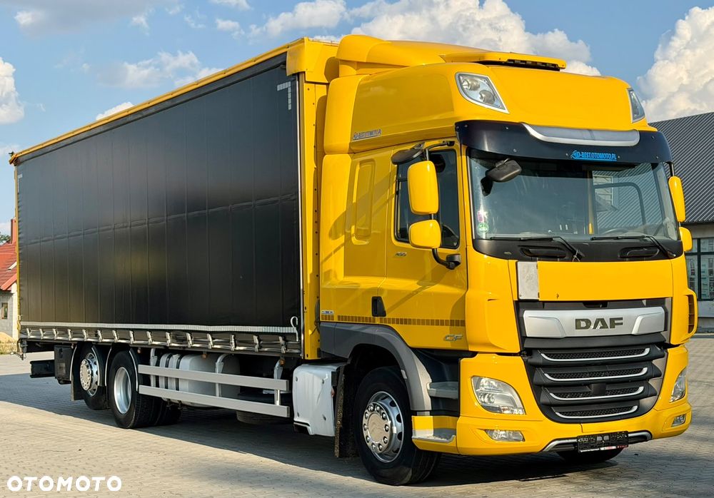 DAF CF 450 / 6x2 / FIRANKA / 23 EUROPALETY / OŚ SKRĘTNA I PODNOSZONA / AUTOMAT / KLIMA POSTOJOWA / 14 435 KG ŁADOWNOŚCI / 2020 ROK - 2