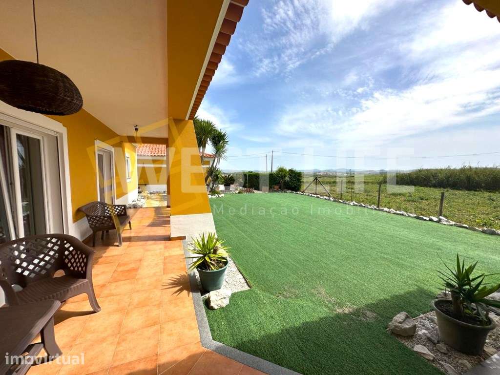 Moradia Térrea T4 com anexo T3 - Fantástica VISTA MAR - Jardim com ... - Grande imagem: 3/26