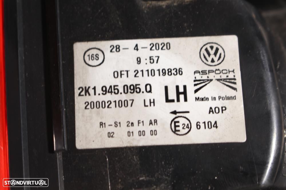 Farolim Esquerdo Volkswagen Caddy Iv Caixa (Saa, Sah)  2K1945096ad / C - 7