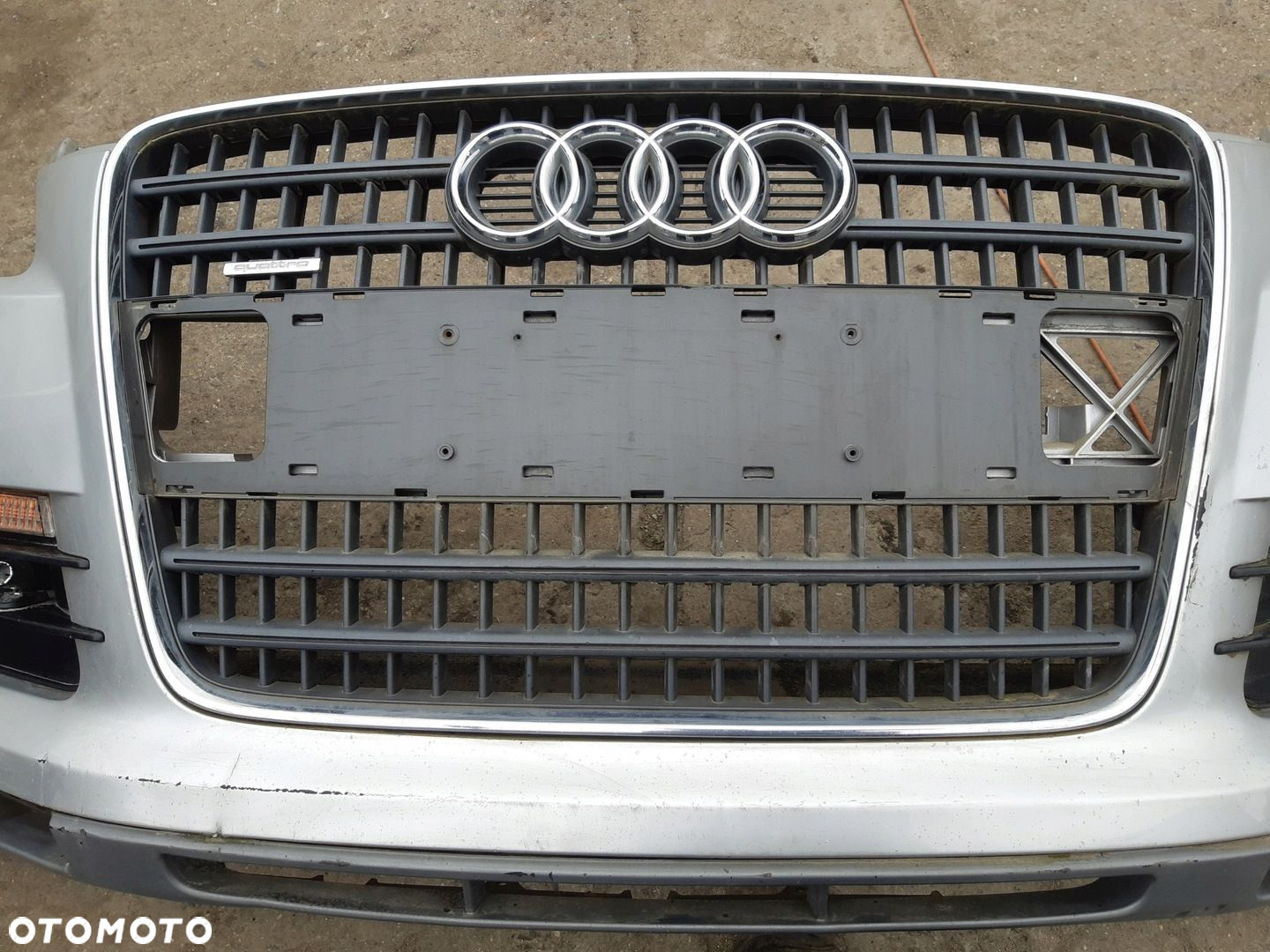 AUDI Q7 4L LX7W ZDERZAK PRZEDNI GRILL ATRAPA PRZÓD - 9