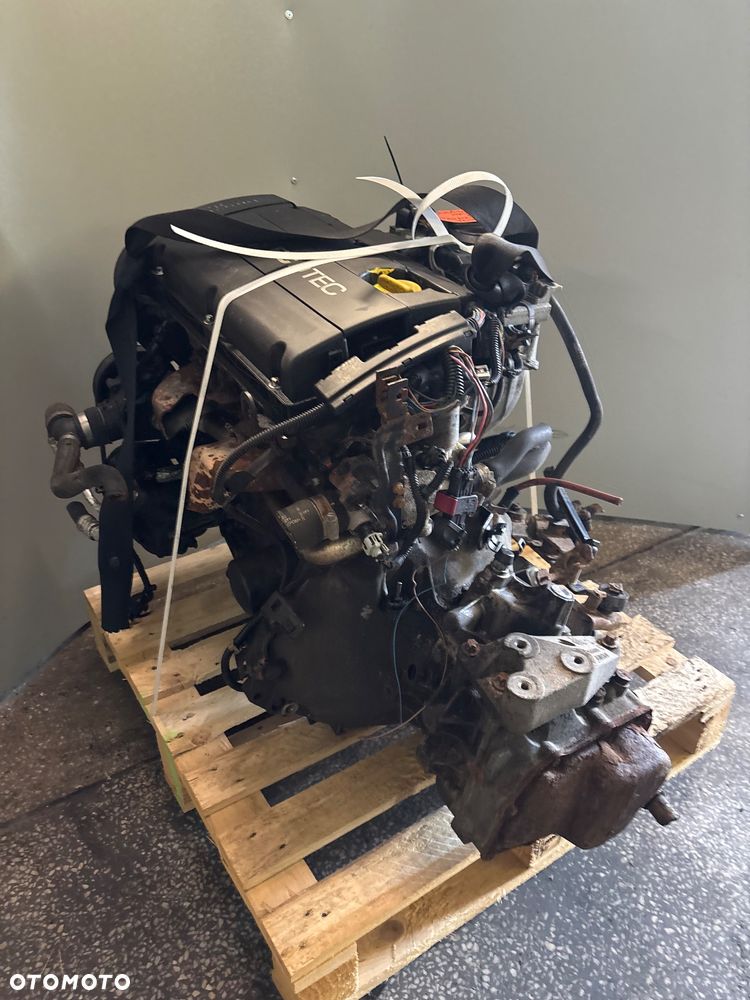 Silnik kompletny 1.6 16V Z16XEP 76kW 105KM OPEL Astra G H Meriva A Zafira B FILM Z PRACY - 9
