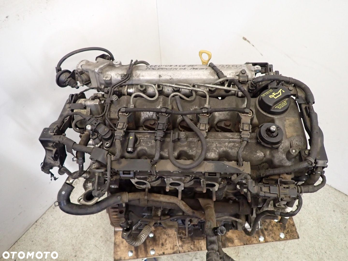 HYUNDAI i30 KIA CEED 06-09 1.6 CRDI DIESEL SILNIK MOTOR - 8