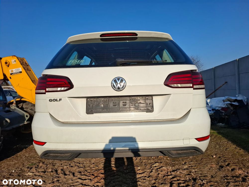 VW GOLF VII 7 5G0 KLAPA BAGAZNIKA KOMBI ZDERZAK TYŁ BIAŁA LC9A lub CZARNA LC9X