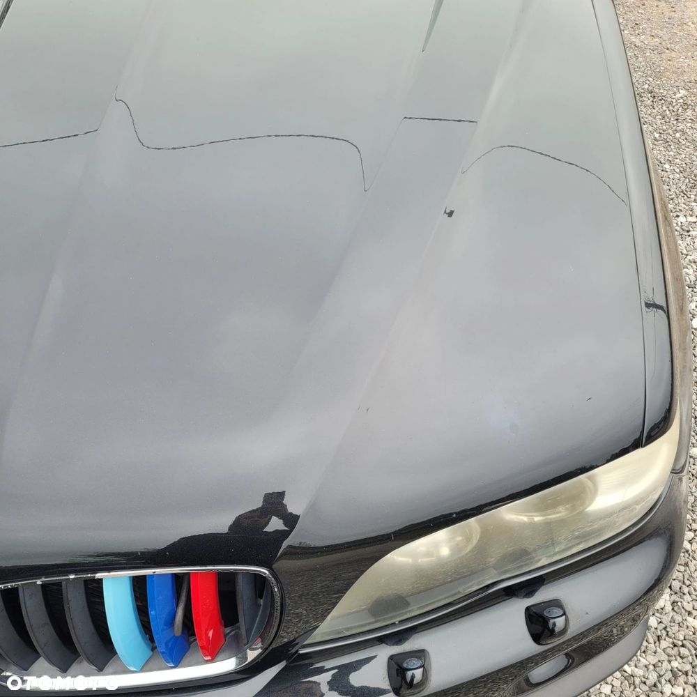 MASKA POKRYWA SILNIKA BMW X5 E53 475 BLACKSAPPHIRE ORG LAKIER LIFT C107 - 7