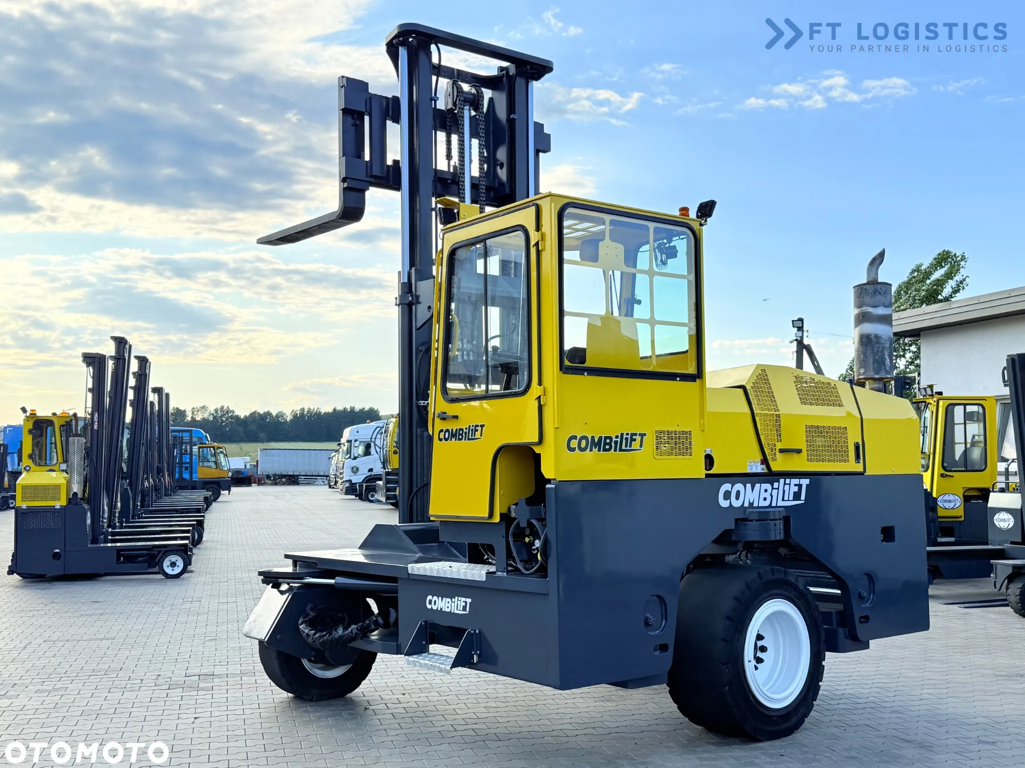 Combilift C14000 / GAS LPG / DUPLEX 3600MM / WOLNY SKOK / POZYCJONER / WIDŁY 1500MM / JAK NOWY - 37