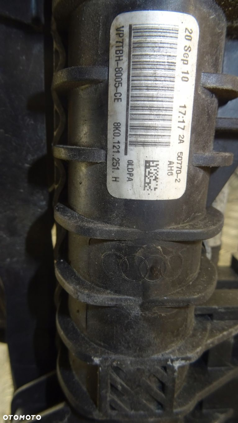 Komplet Chłodnic  Wentylatory AUDI A5 A6 3.0 8K0121251H - 3