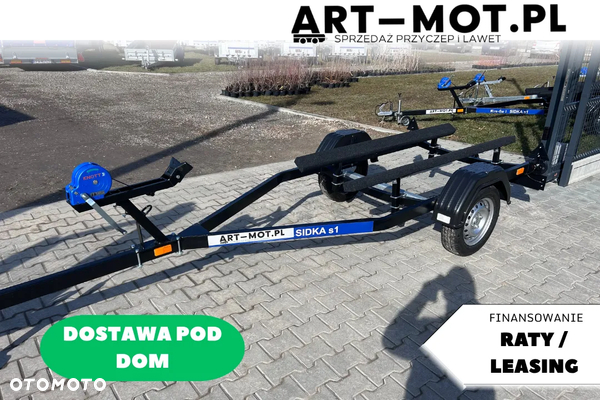 Inny Przyczepa pod SKUTER WODNY / DOSTAWA! / SZYBKIE WODOWANIE / LED / DMC 750kg /