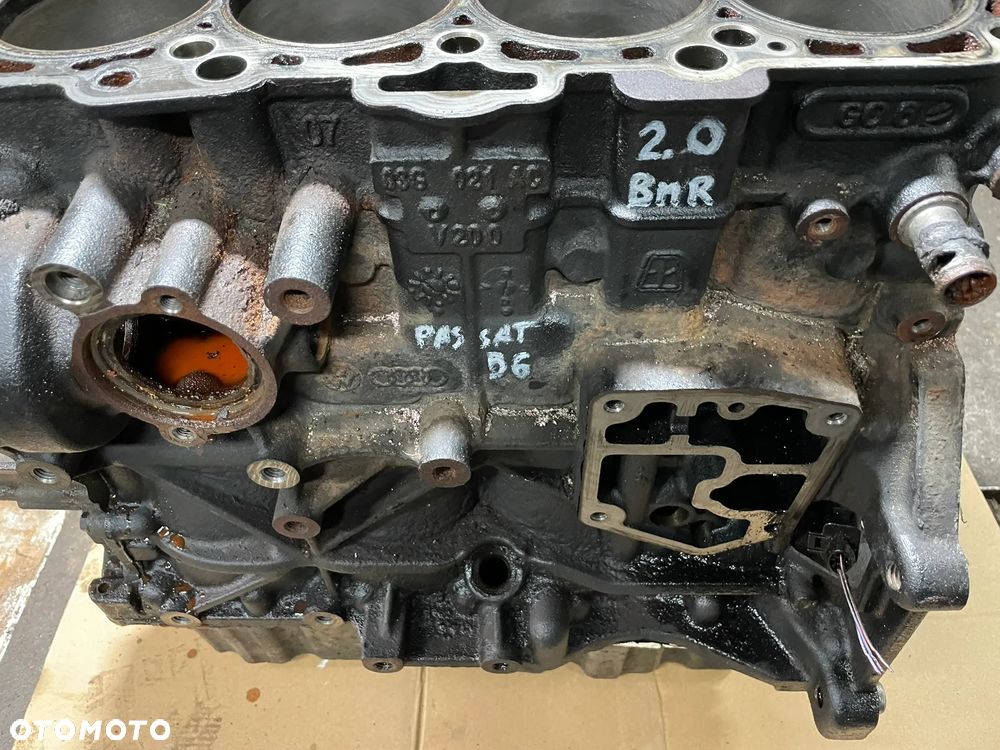 DÓŁ BLOK SILNIKA TŁOKI WAŁ VW PASSAT B6 2.0 TDI 170KM BMR 03G121AC - 10
