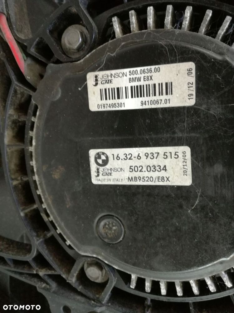 bmw 3 e90 e91 e92 e93 3.0 benzyna chłodnica wentylator automat - 3