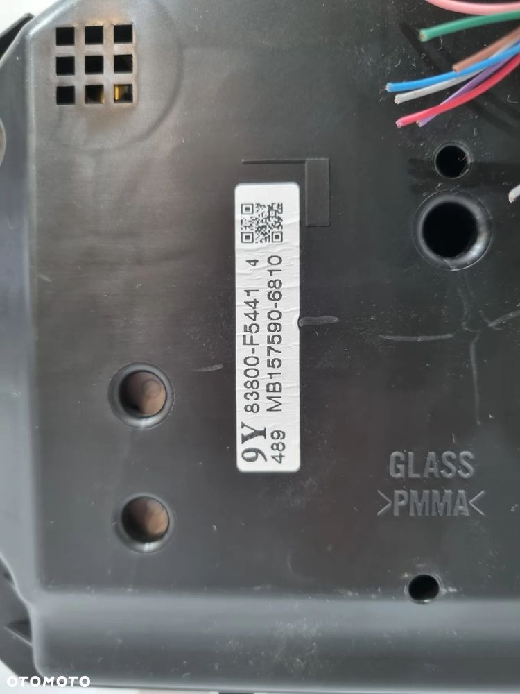 TOYOTA YARIS III LIFT LICZNIK ZEGARY 83800-F5441 EUROPA - 5