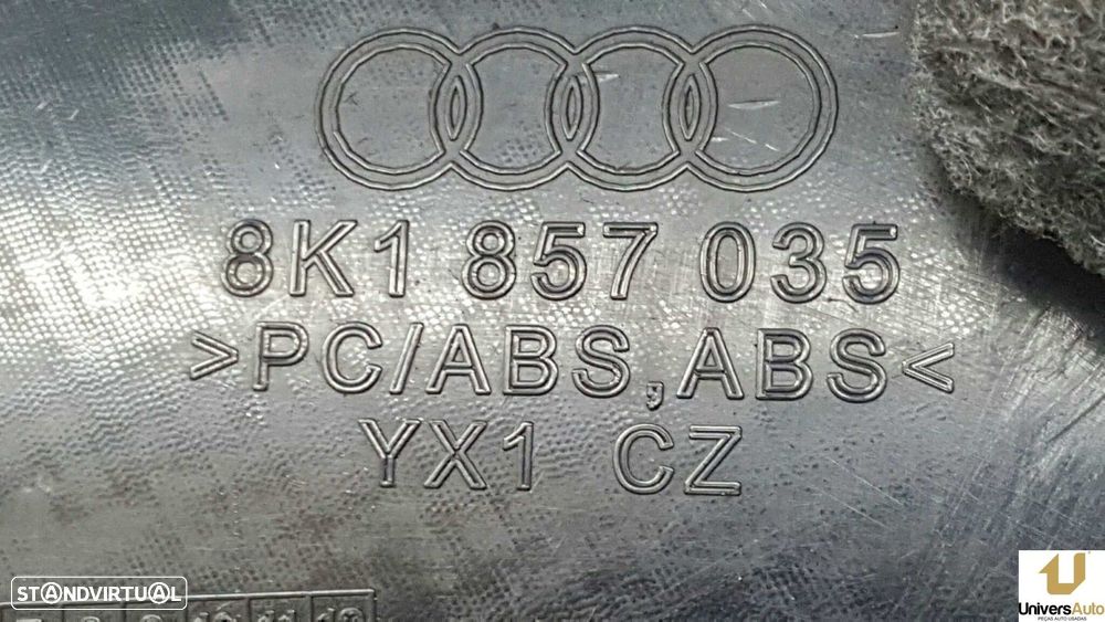 PORTA LUVAS AUDI A4 BER. (B8) BáSICO - 7