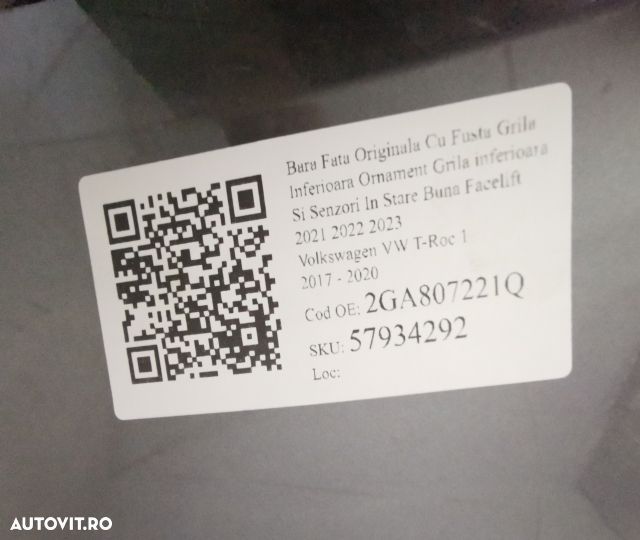 Bara Fata Originala Cu Fusta Grila Inferioara Ornament Grila inferioar - 8