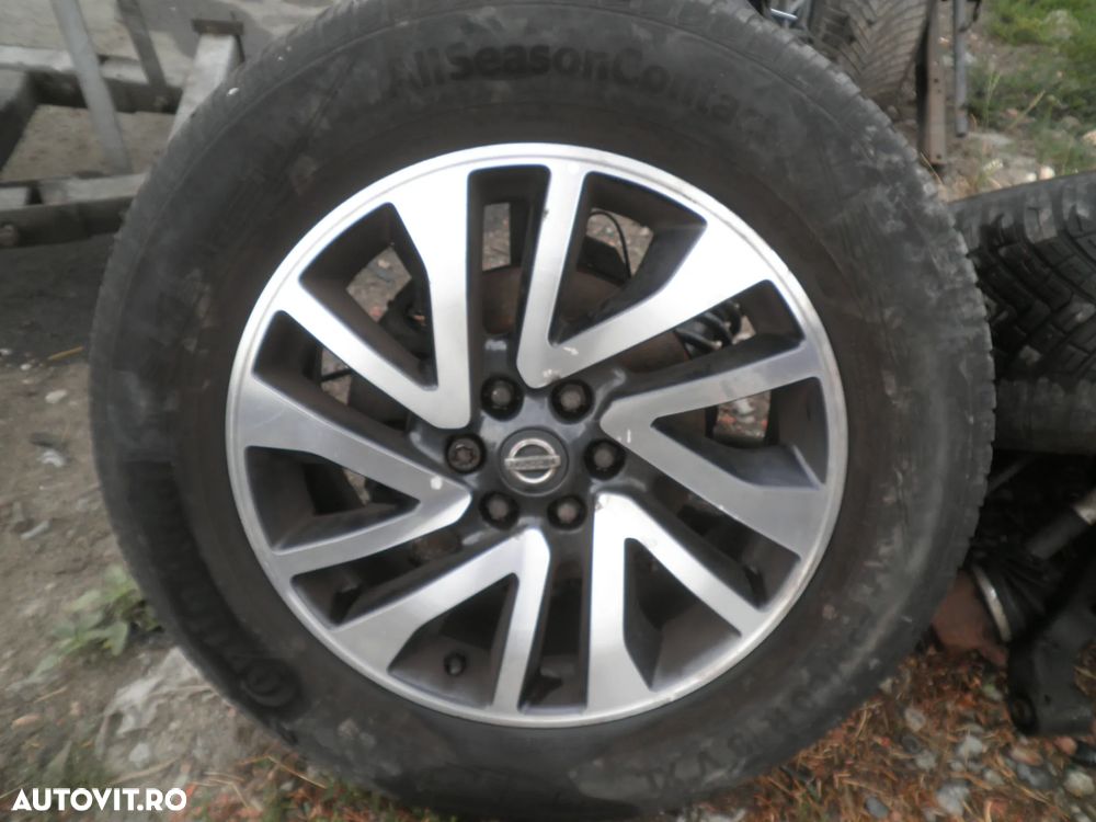Jante 18" Nissan Navara D23 2018 + anvelope all season Continental 255/60/18 - 4