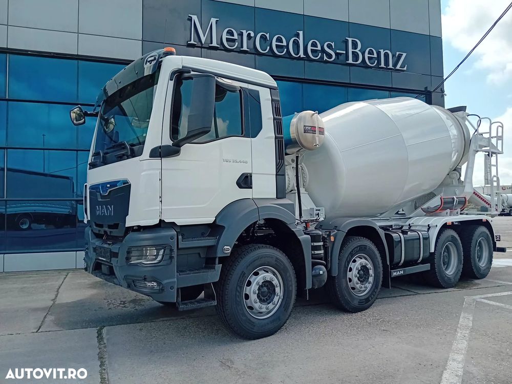 MAN TGS 35.440 8X4 Betoniera/Beton Mixer 10m3, NOU/NEW Truck, TOP !!! - 10