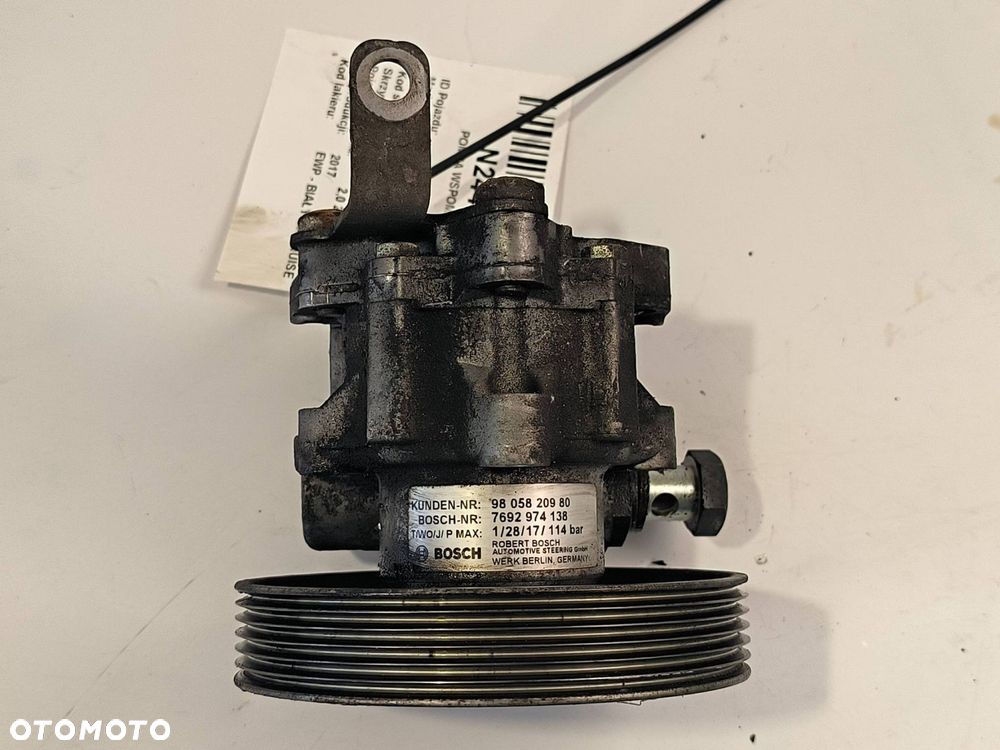 POMPA WSPOMAGANIA PEUGEOT BOXER III 9805820980 - 4