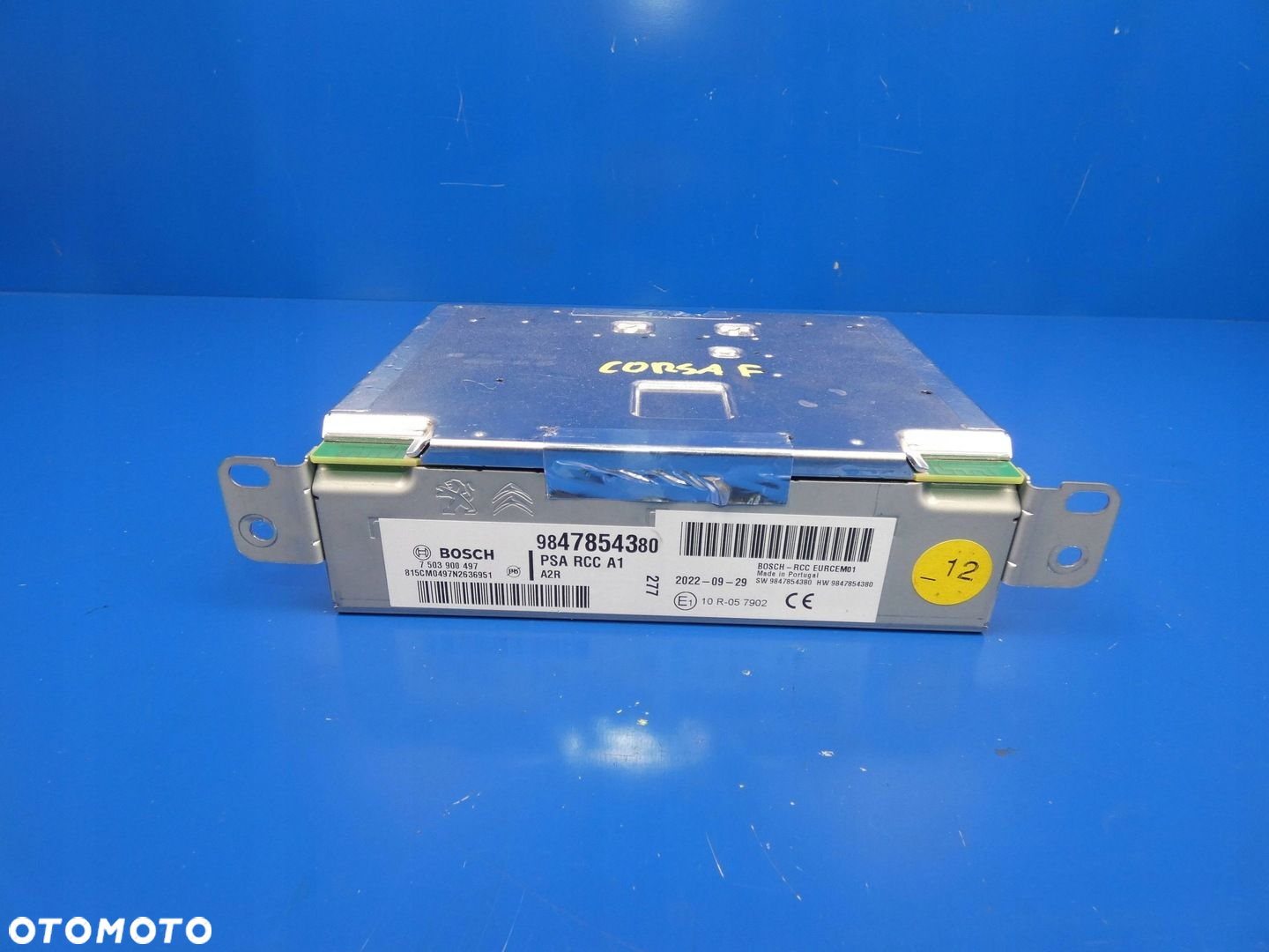Opel Corsa F PEUGEOT 208 C3 RADIO FABRYCZNE MODUŁ NAWIGACJA - 2