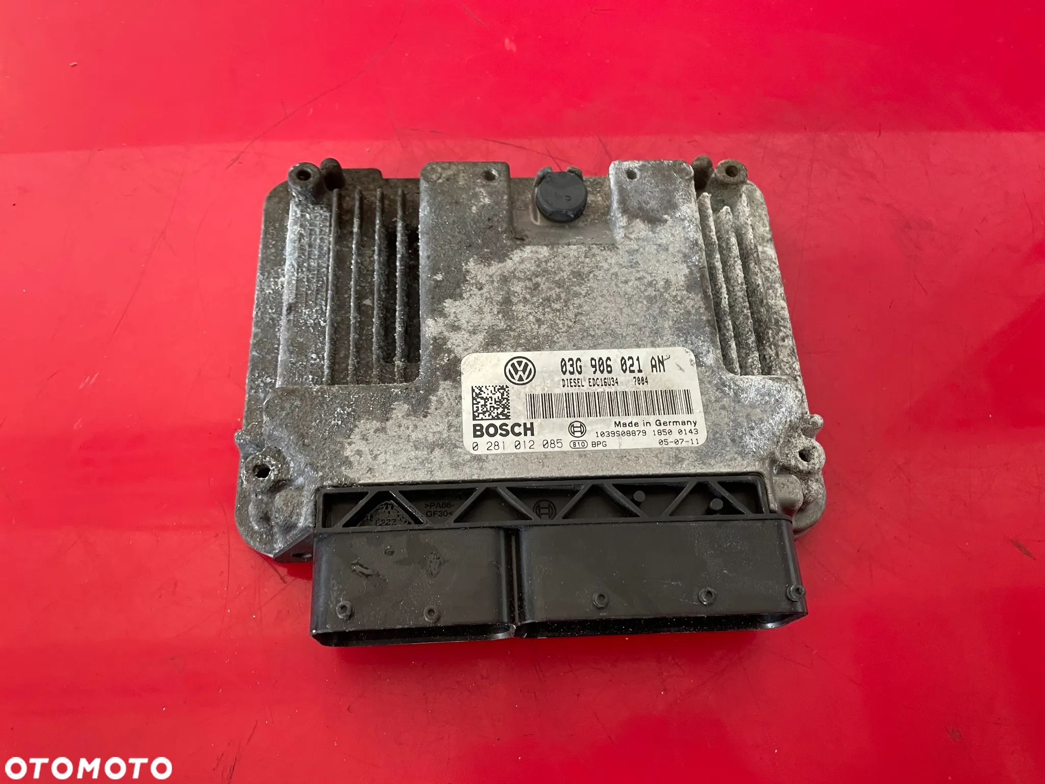 VW SEAT ALTEA KOMPUTER STEROWNIK 03G906021AN - 1