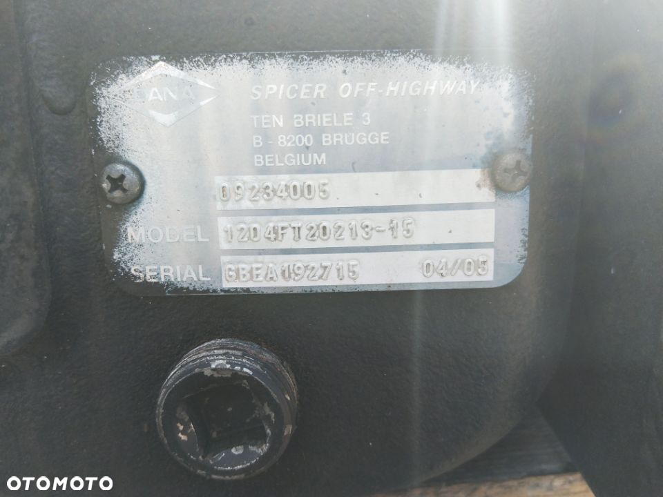 Skrzynia Dana Spicer 1204FT20213-15 96DD DANTRUCK HEDEN - 11