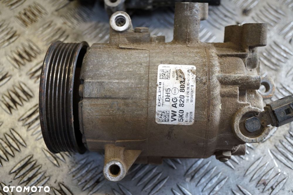 KOMPRESOR KLIMATYZACJI SPRĘŻARKA PASSAT B7 2.0 TDI 5K0820803A VOLKSWAGEN 2010-2014 - 2