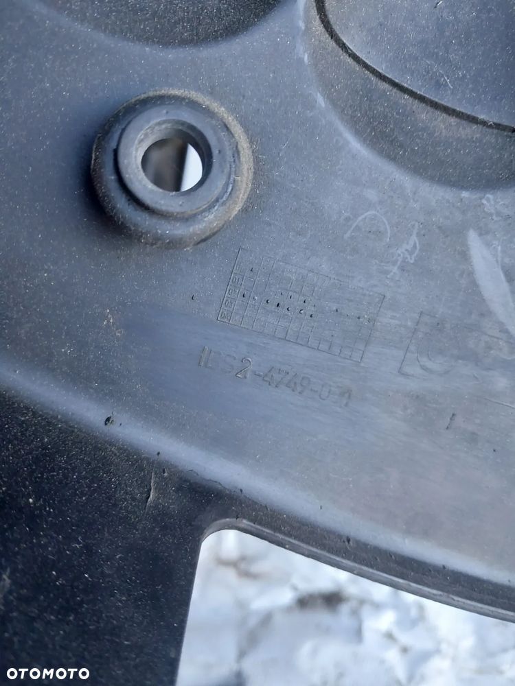 BMW E39 530 3.0D 192KM Osłona pokrywa górna pokrywy silnika obudowa filtra powietrza rura przewód powietrza dolot - 9