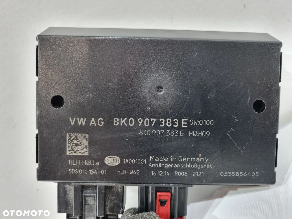 AUDI A4 B8 A5 8T MODUŁ STEROWNIK HAKA 8K0907383E - 5
