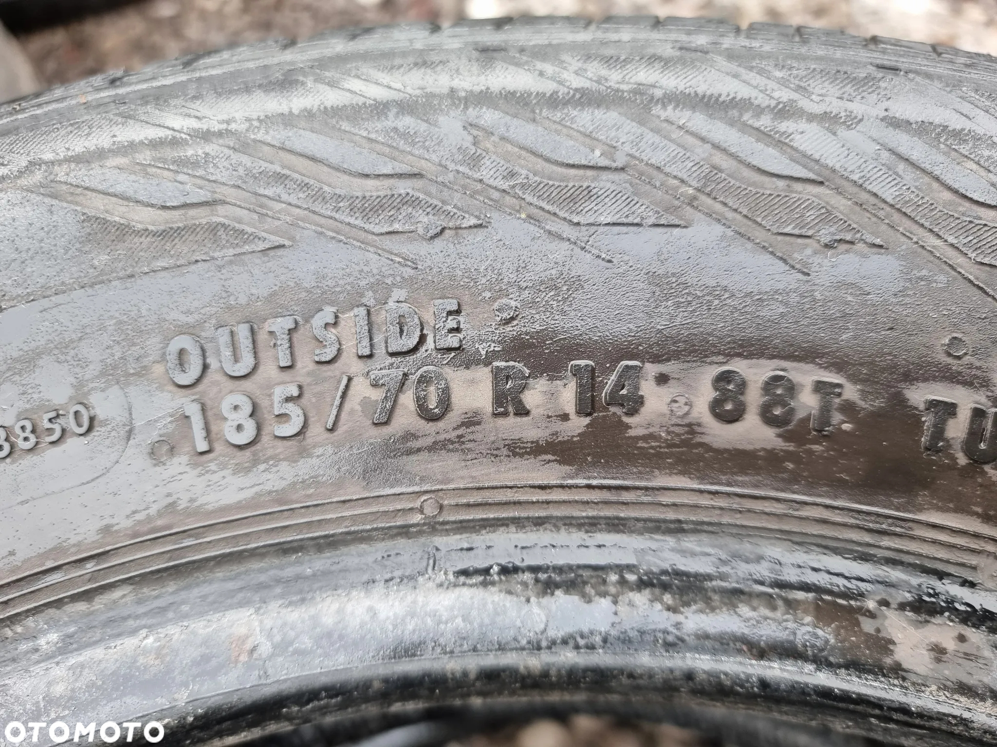 CONTINENTAL 185/70R14 88T CONTIECOCONTACT 3 (2szt.) (2x5,0) (DOT: 1x3910 1x2812) L408 - 4
